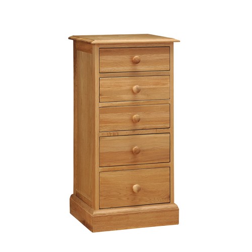 Georgian Oak 5 Drawer Chest 1001.036