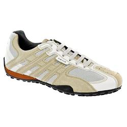 Geox Male Snake 6107R Leather/Textile Upper Leather/Textile Lining in Silver