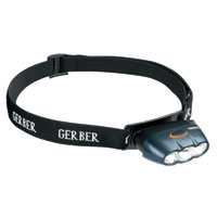 Gerber Triode LED Head Torch Size 1 X AAA Battery