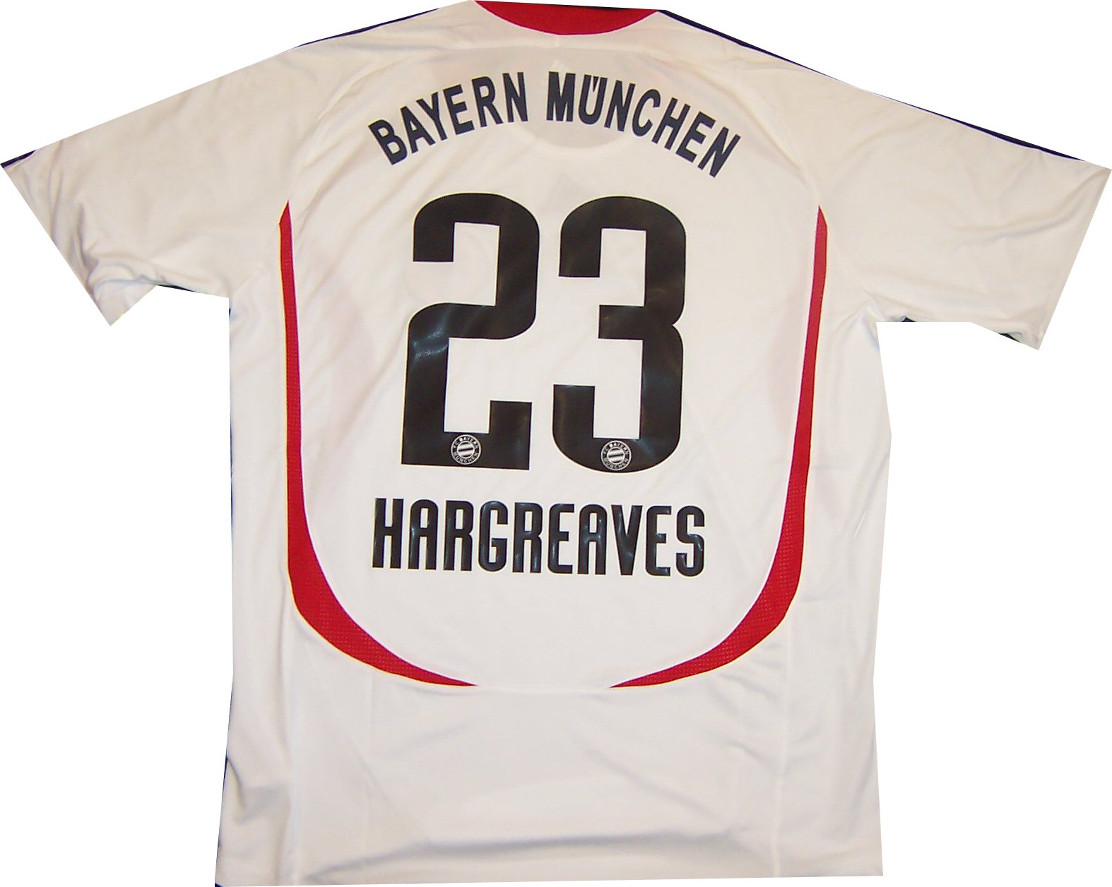 Adidas 07-08 Bayern Munich away (Hargreaves 23)