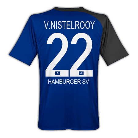 Adidas 09-10 Hamburg away (V.Nistelrooy 22)