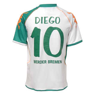 German teams Kappa 07-08 Werder Bremen away (Diego 10)