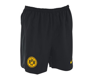 German teams Nike 08-09 Borussia Dortmund home shorts