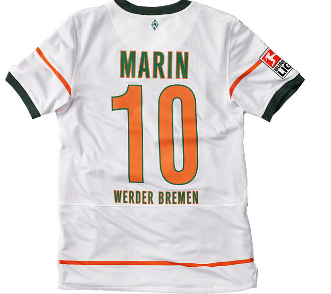German teams Nike 09-10 Werder Bremen away (Marin 10)