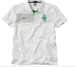 Nike 09-10 Werder Bremen Travel Polo Shirt (White)