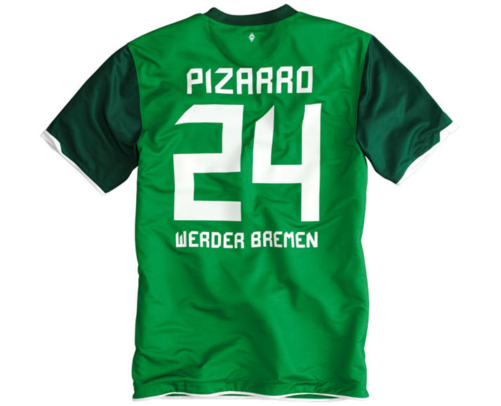 Nike 2010-11 Werder Bremen Home Shirt (Pizarro 24)