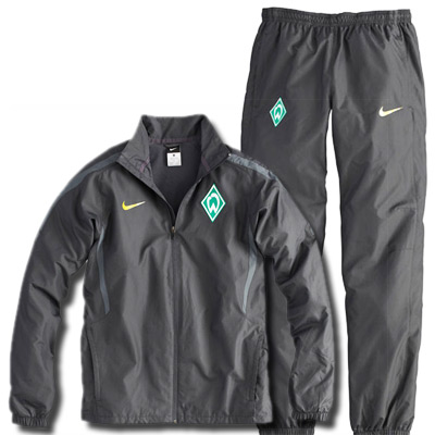 German teams Nike 2010-11 Werder Bremen Nike Tracksuit (Black)
