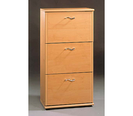 Clearance - William Shoe Cabinet in Pear Tree