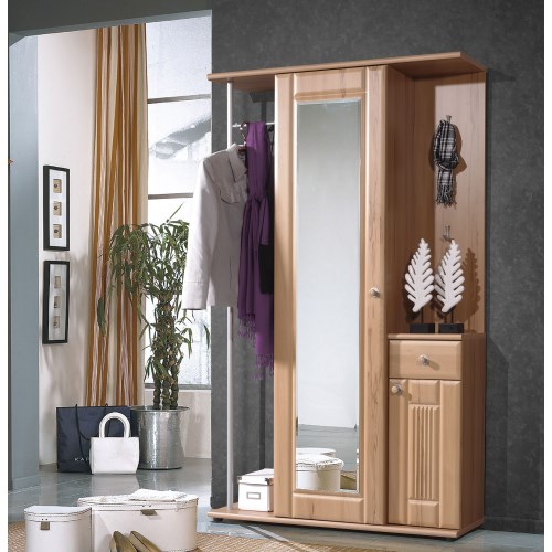 Germania Compact Wardrobe in Beech
