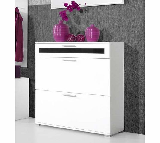 Germania GRADE A2 - Alaska Shoe Cabinet in White - 16 Pairs