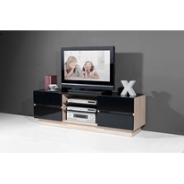 Germania Gyras TV Unit in Oak and Black