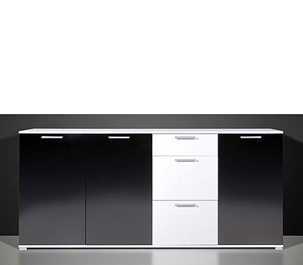 Limit Sideboard in Black and White