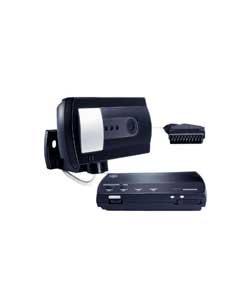 Black and White Wireless 2.4GHz CCTV Camera System