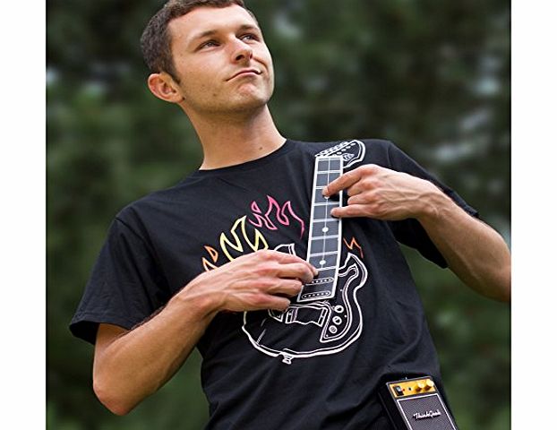 getDigital Electronic Rock Guitar T-Shirt with Amp (Extra Large)