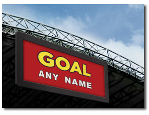 Goal Personalised Picture