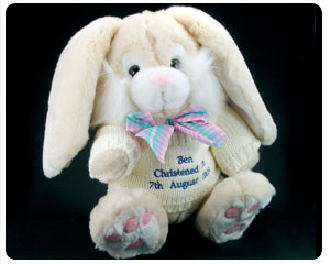 Personalised Message Bunny