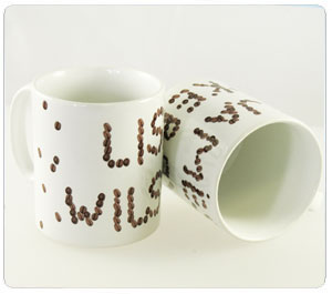 Personalised Mug - Coffee Beans