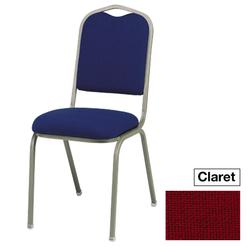 ggi Executive Banquet Chair Without Arms Claret
