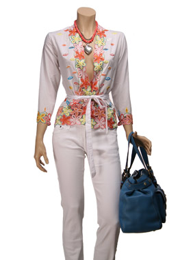 Gharani Strok Beaded Jacket by Gharani Strok