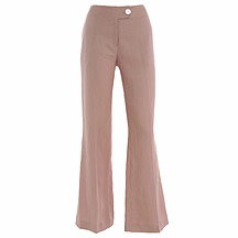 Gharani Strok Rose linen trousers