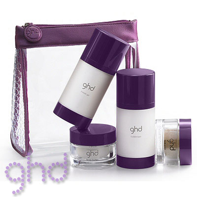 GHD Exotic Opulence Purple Pamper Pack Bathroom