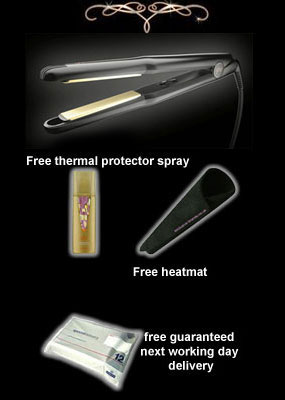IV mini styler with heatmat and thermal protector