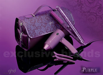 Ghd limited edition ghd purple gift set