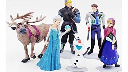 Ghope Small toy doll doll ornaments Mini Action Figures Playset Dolls Toys Cake Topper Decor