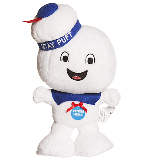 Ghostbusters Stay Puft 9 Inch Talking Plush Toy