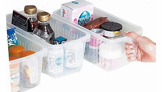 GHS Kitchen Cupboard/Drawer Organiser -Set of 3