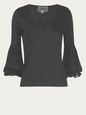 GIAMBATTISTA VALLI KNITWEAR BLACK 44 IT GV-T-A019