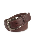 Gianfranco Ferre Men` Dark Brown Genuine Leather Belt