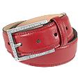 Gianfranco Ferre Signature Red Calf Leather Belt