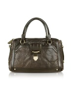 Tabasco - Dark Brown Leather Satchel Bag