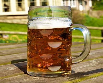 Giant Beer Stein Glass 5205S