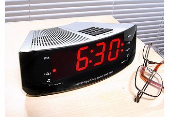 Giant Display Clock Radio