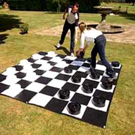 giant Draughts Pieces