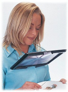 Giant Hands Free Magnifier