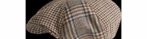 Gibson Gold Check Hat Lge Assorted