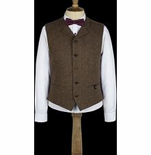 Gibson Gold Donegal Waistcoat 42L Gold