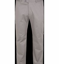 Gibson Grey Plain Front Tailored Trouser 30L Grey