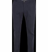 Gibson Navy Plain Front Tailored Trouser 40R Navy