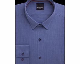 Gibson Plain Blue Shirt 155 Blue