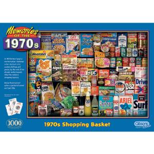 Gibson s 1970 s Shopping Basket 1000 Piece Jigsaw Puzzle