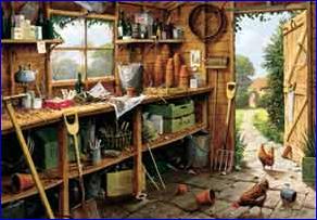 Gibson s 500 Piece Jigsaw Garden Shed