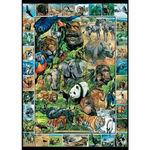 s Endangered Species 1000 Piece Jigsaw Puzzle