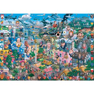 s I Love Great Britain 1000 Piece Jigsaw Puzzle