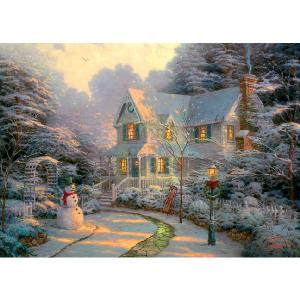 s Thomas Kinkade -The Night Before Christmas 1000 Piece Jigsaw Puzzle