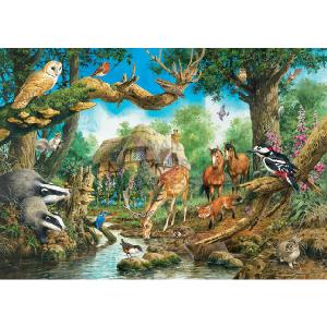 Gibson s Woodland Creatures 1000 Piece Jigsaw Puzzle