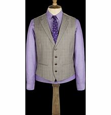 Gibson Stone Check Four Button Notch Lapel